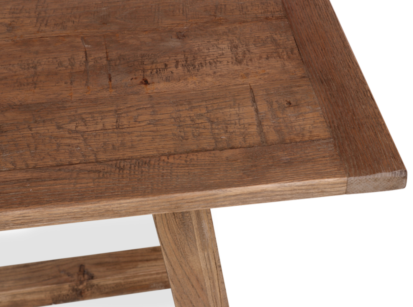 Mesa de comedor de roble macizo