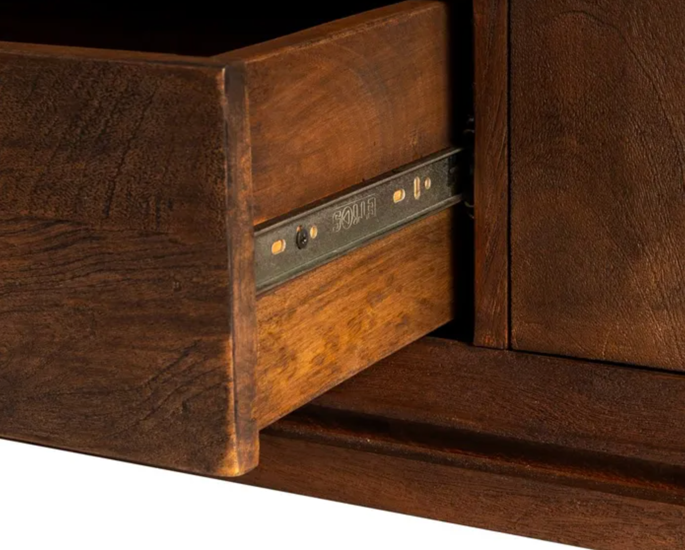 Mueble TV de madera de mango marrón – 200 cm