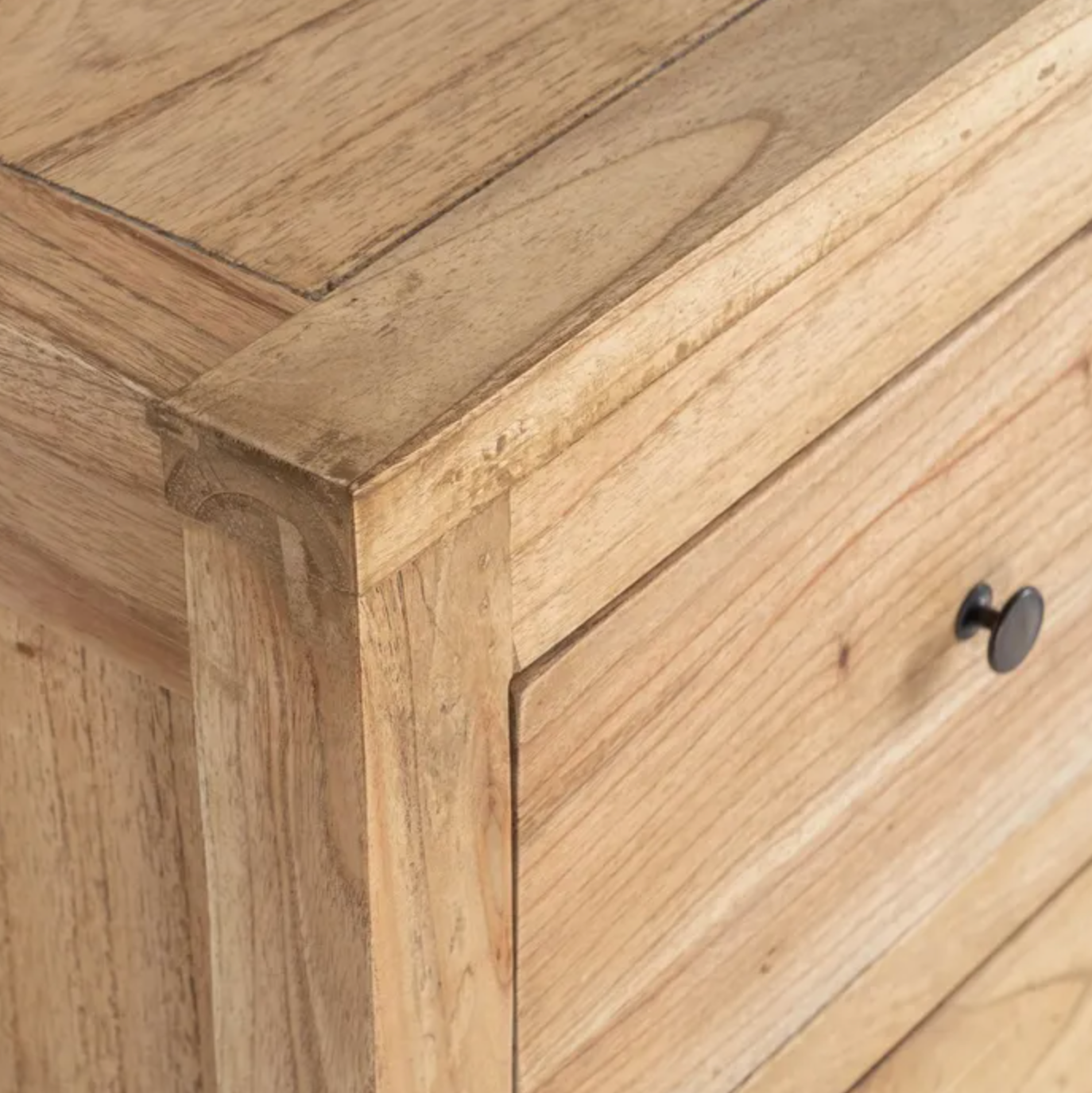 Aparador de madera de mindi natural – 170 cm