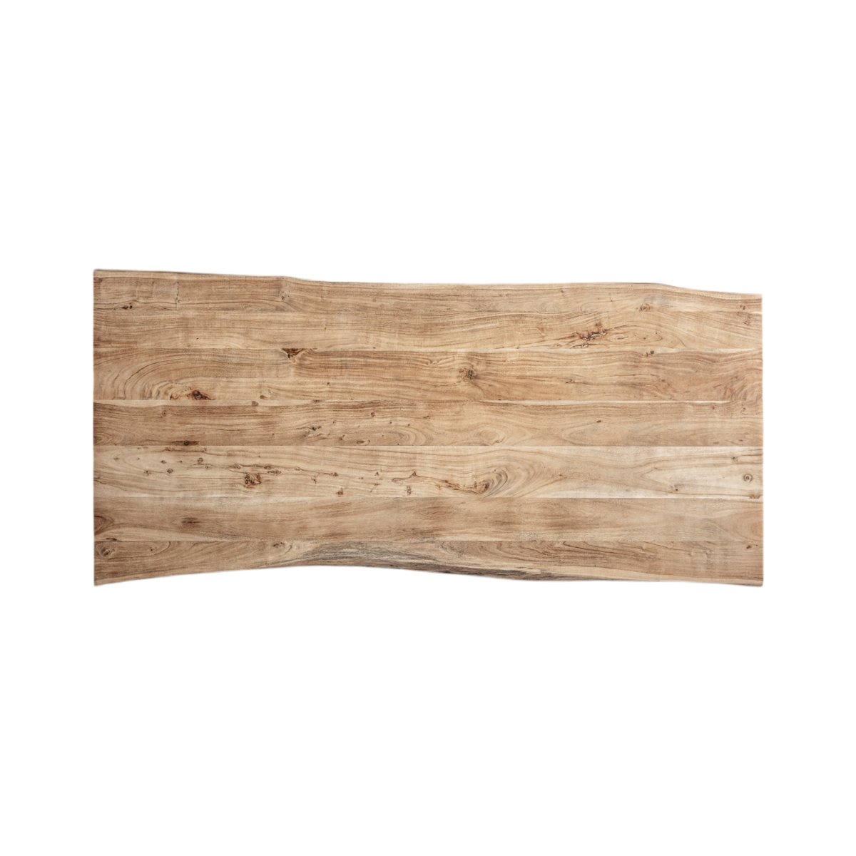 MESA COMEDOR MADERA DE ACACIA / HIERRO 220CM.