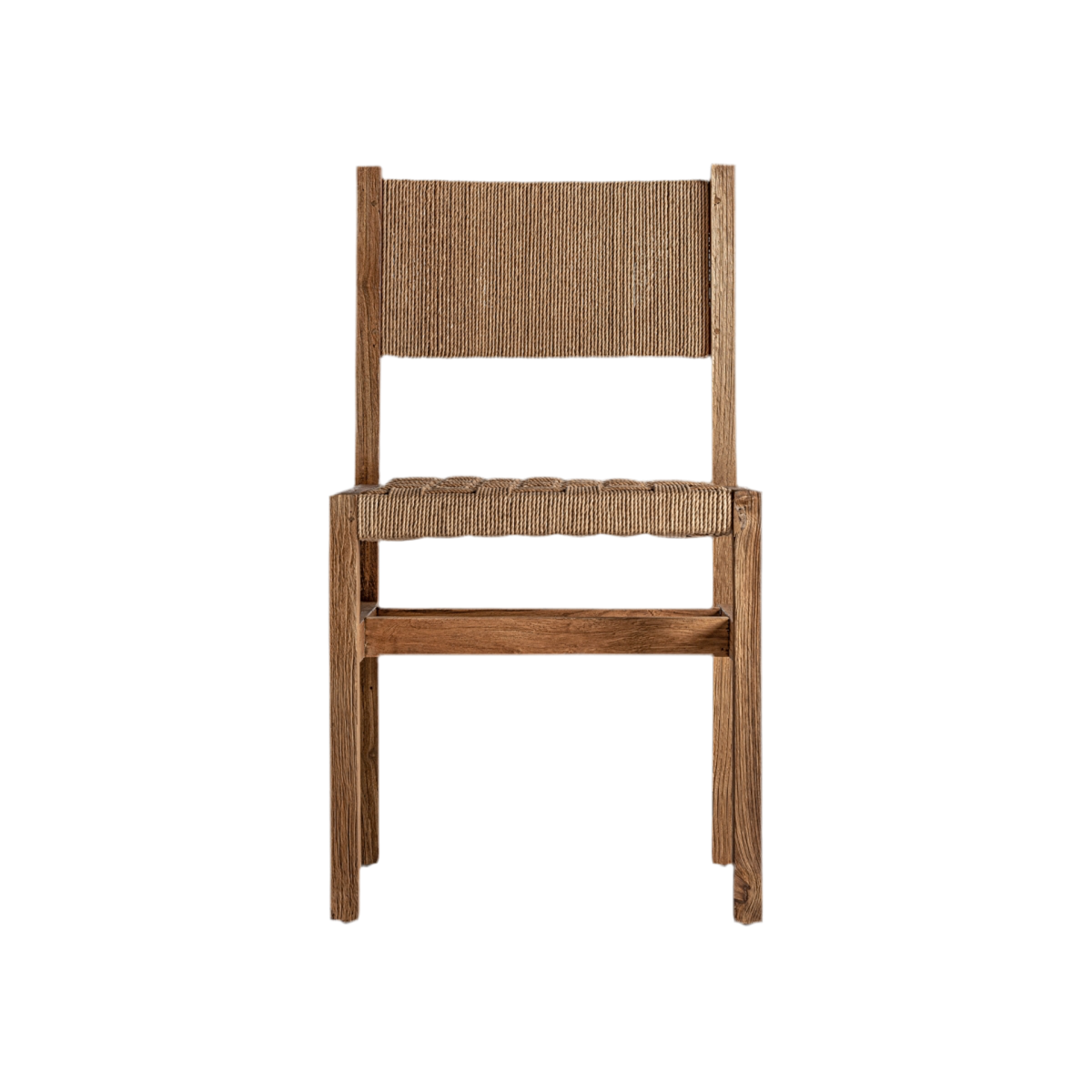 SILLA madera de teca / cuerda