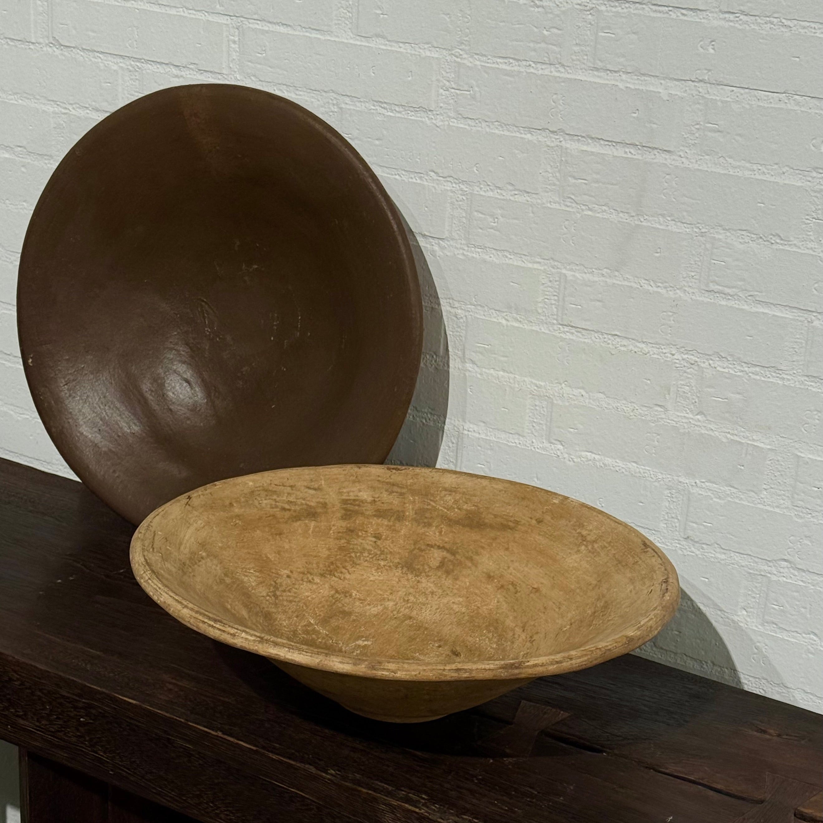 Platos decorativos de papel maché artesanal