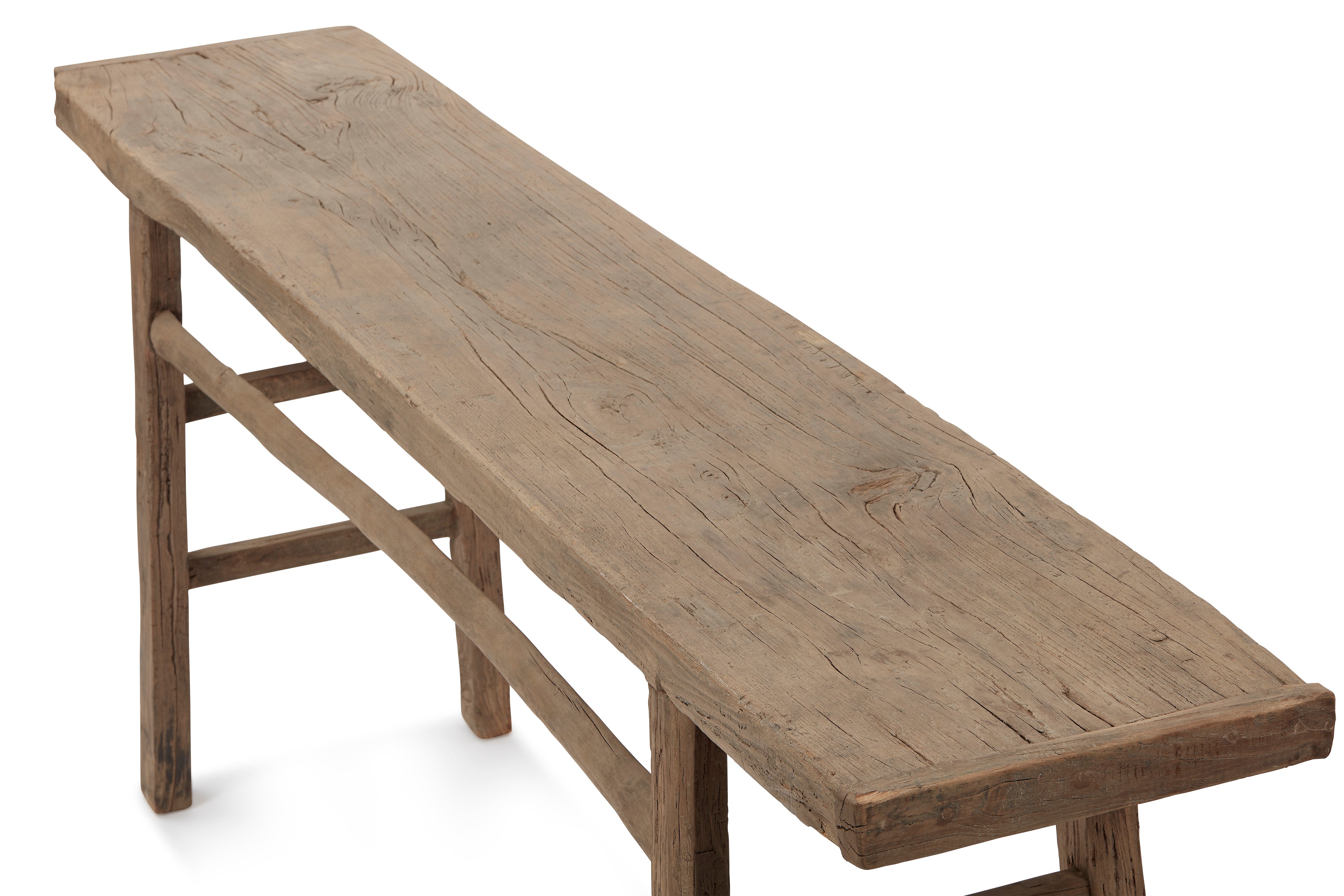 Consola en madera de olmo