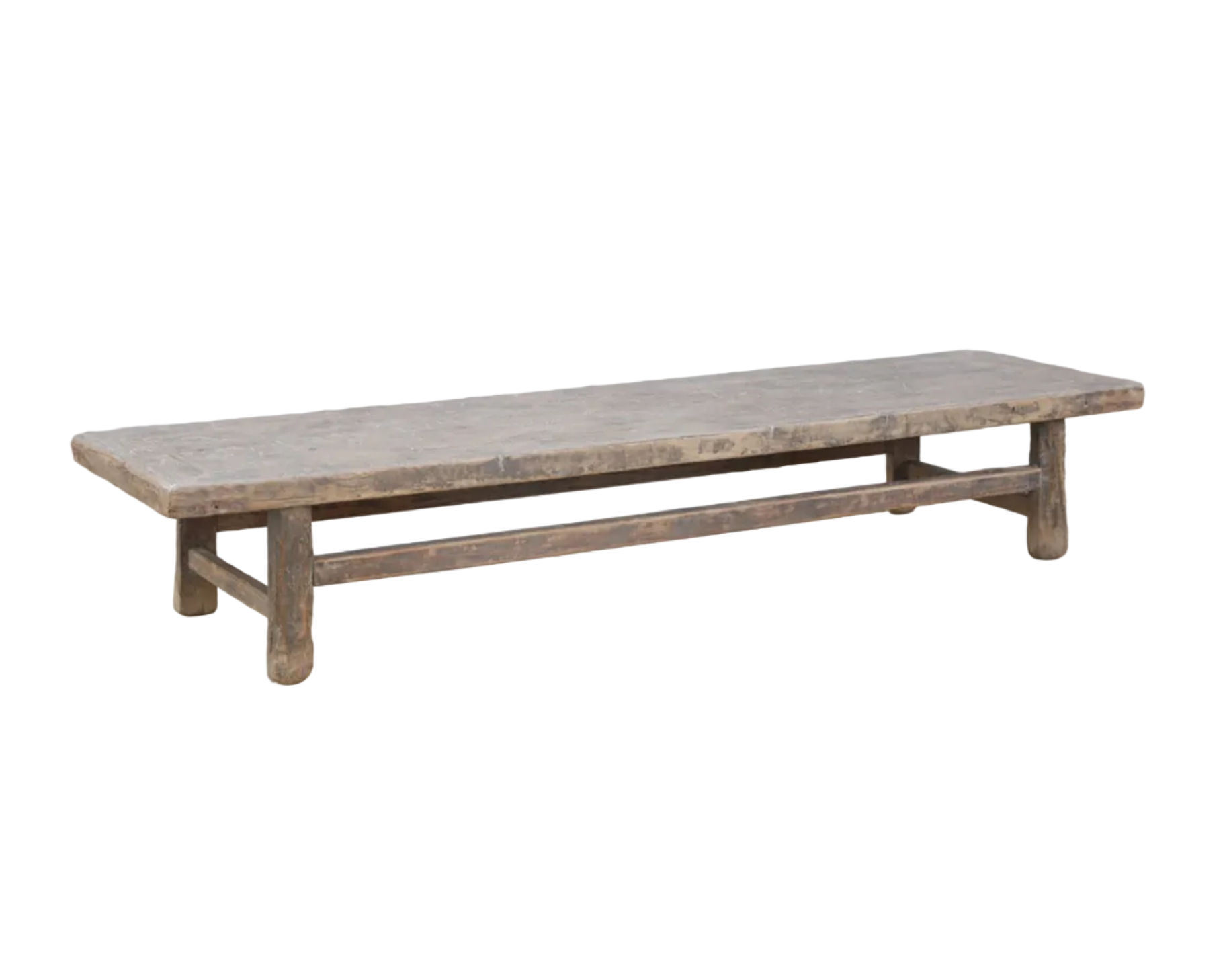 Mesa de centro vintage de olmo