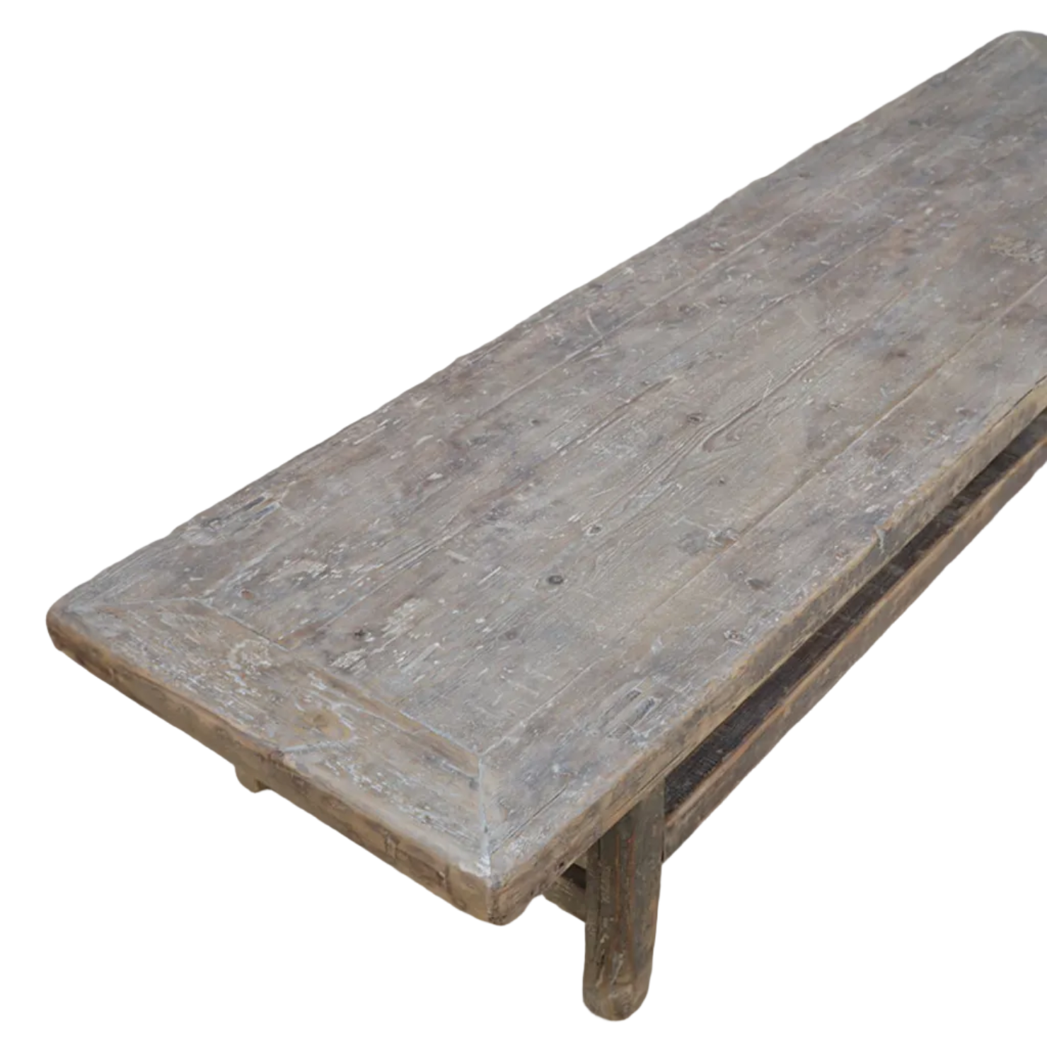 Mesa de centro vintage de olmo