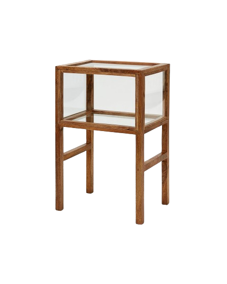 Mesa auxiliar. 38x28x60 cm.