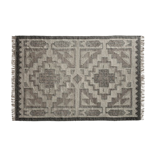 ALFOMBRA KILIM GRIS