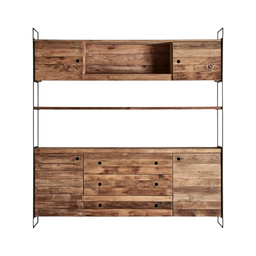 LIBRERÍA MADERA Y HIERRO