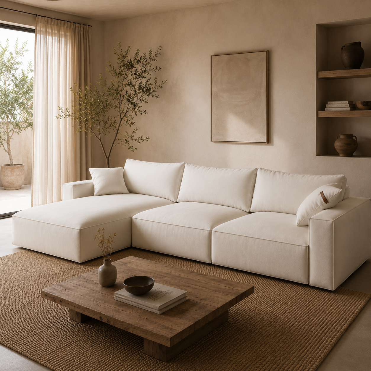 Sofá Otto Chaise Longue a Medida