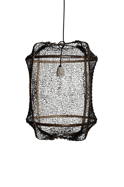 Lámpara de techo Sisal black