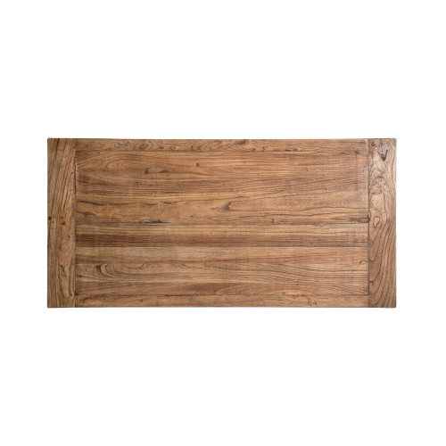 Escritorio de madera de olmo