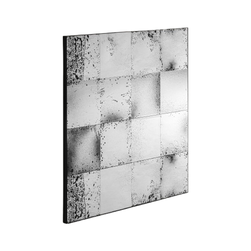 Espejo decorativo de hierro y espejo envejecido