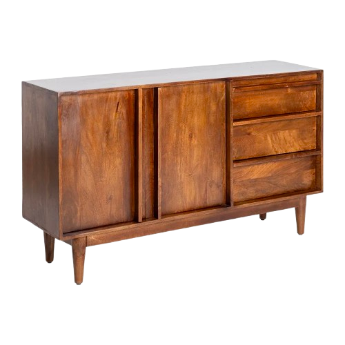 Aparador de madera de mango marrón – 150 cm