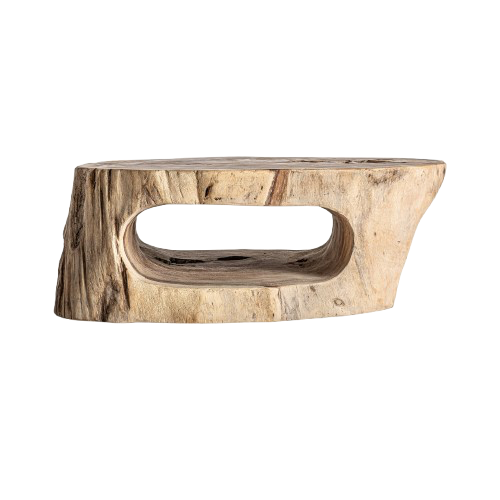 Mesa de centro de madera suar