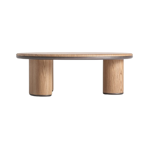 Mesa de centro roble