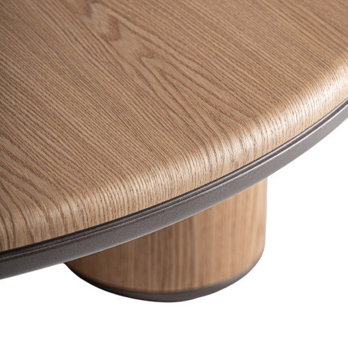 Mesa de centro roble