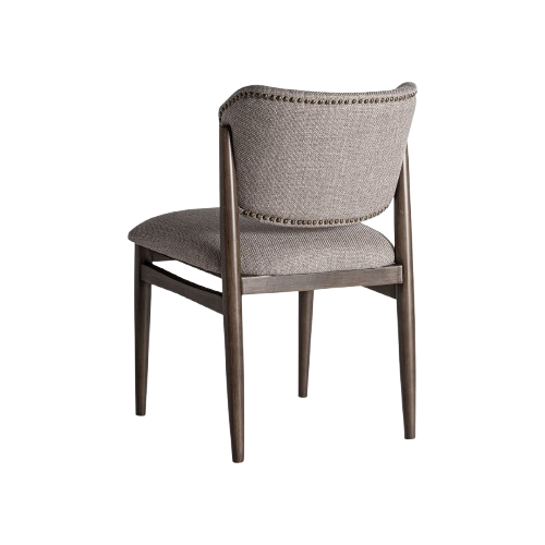 Silla de madera tapizada